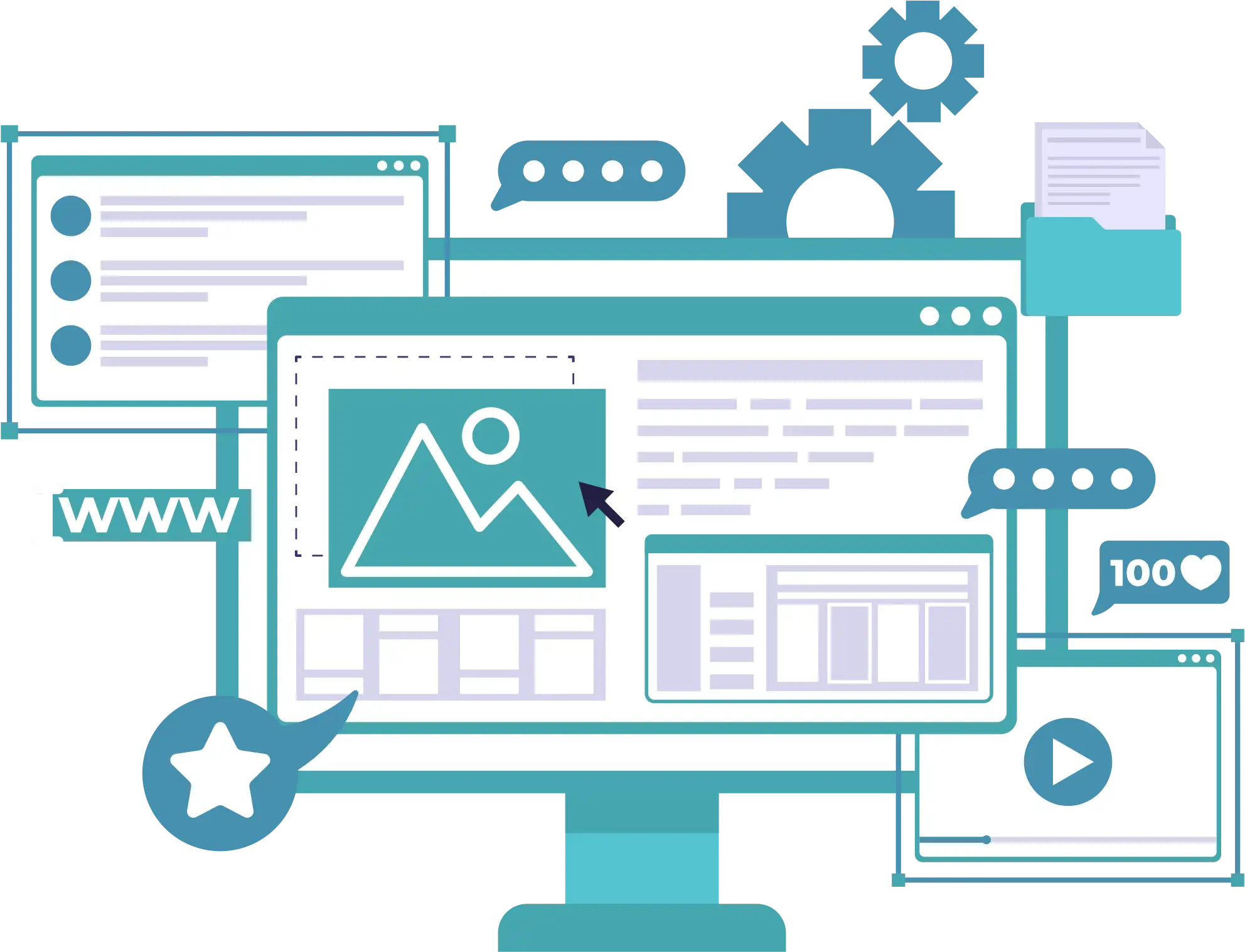 Business Website Design Dashboard