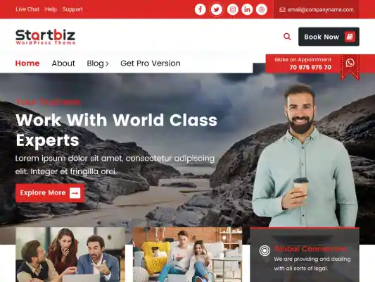 Business Website sample 4